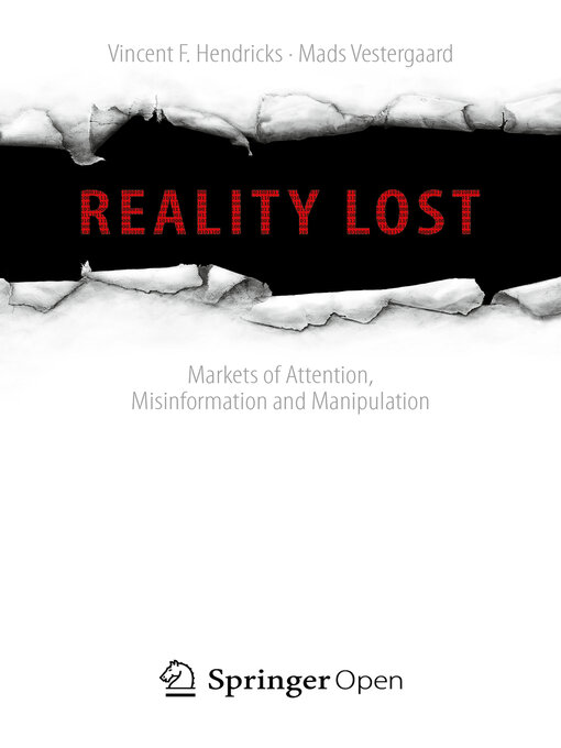 Title details for Reality Lost by Vincent F. Hendricks - Available